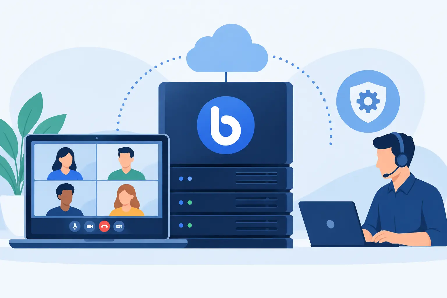 BigBlueButton Server mit Betreuung betreiben