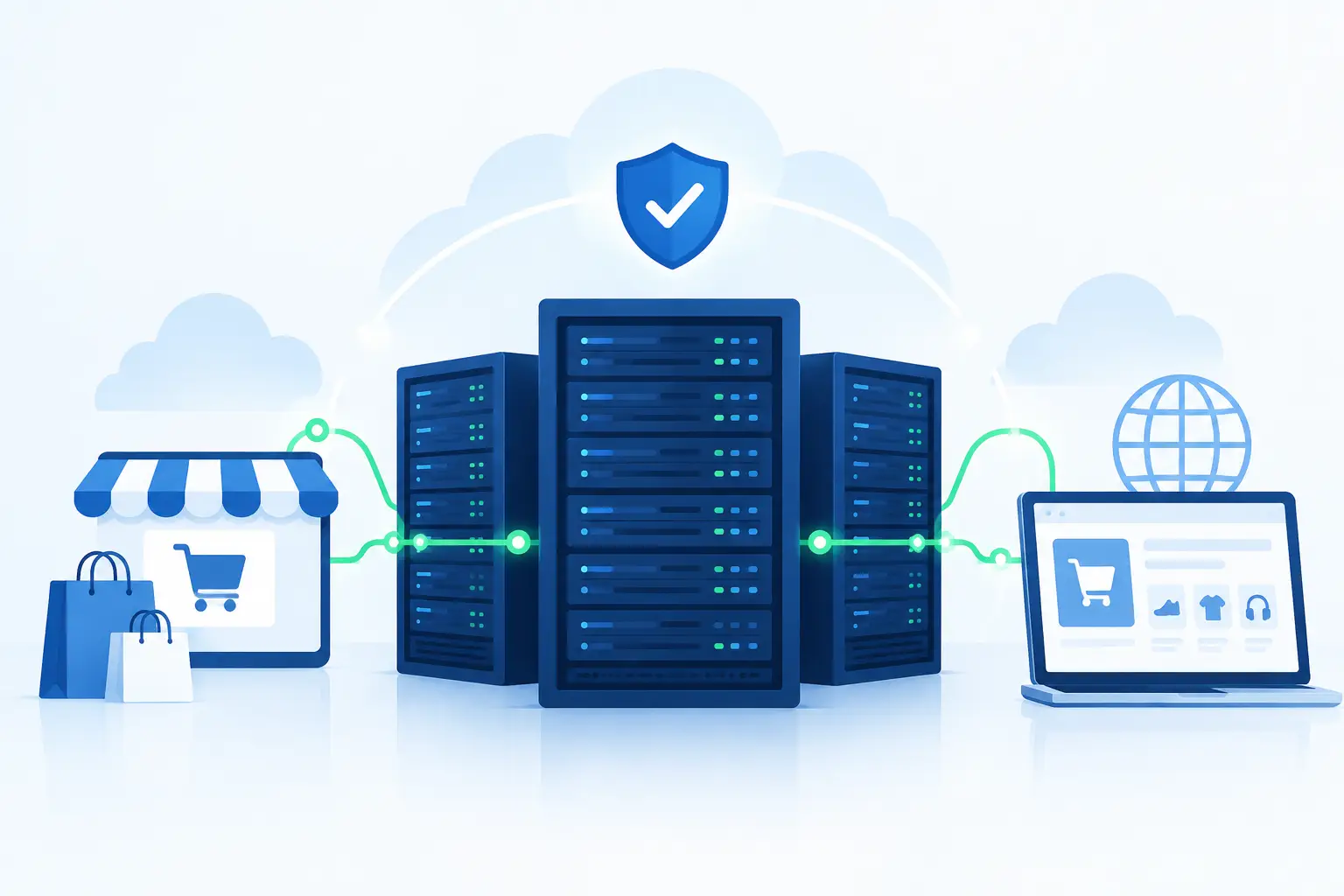 Hochverfügbarer Servercluster für Onlineshops